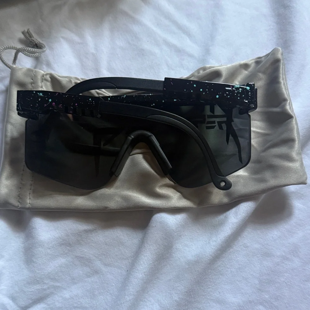 Pit Viper Nightfall Shield Sunglasses in Purple Mirror